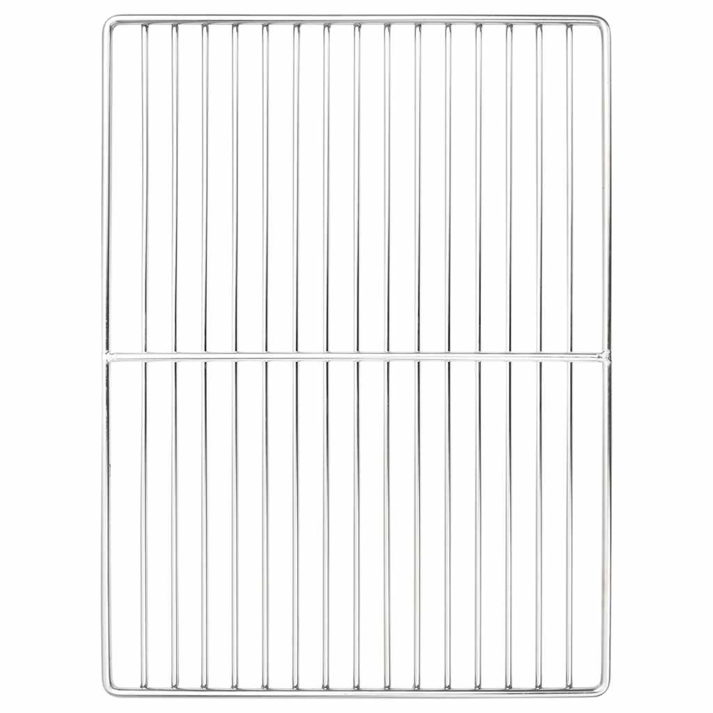 Grill Grate Silver 40 x 30 cm Stainless Steel
